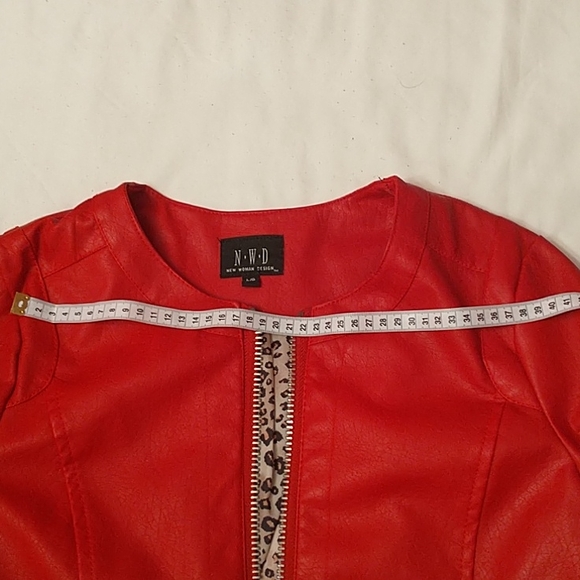 Faux Leather Jacket - Picture 4 of 8